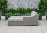 VIG Furniture Renava Pismo Outdoor Beige Wicker Sunbed VGATRABD-108-BGE