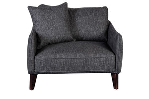 Porter Designs Asher Mid-Century Modern Modern Chair Gray 01-33C-03-5203