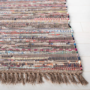 Safavieh Rag Rug 121 Hand Woven Cotton Rug RAR121E-4SQ