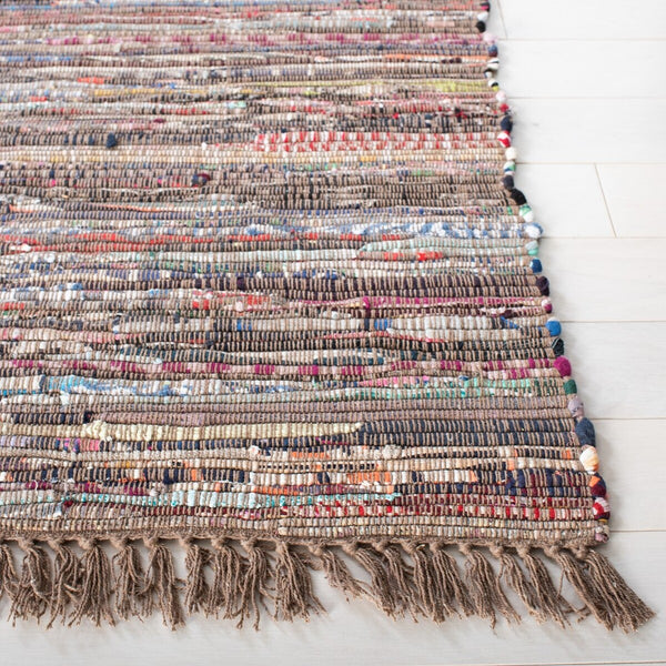 Safavieh Rag Rug 121 Hand Woven Cotton Rug RAR121E-4SQ