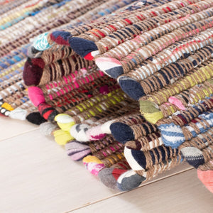 Safavieh Rag Rug 121 Hand Woven Cotton Rug RAR121E-4SQ