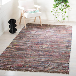 Safavieh Rag Rug 121 Hand Woven Cotton Rug RAR121E-4SQ