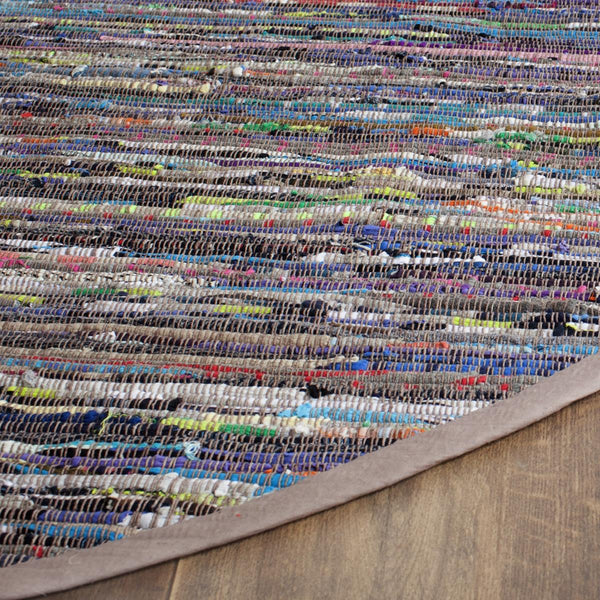 Safavieh Rag Rug 121 Hand Woven Cotton Rug RAR121E-4SQ