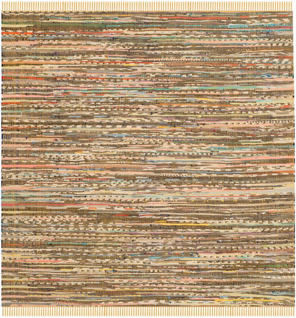 Safavieh Rag Rug 121 Hand Woven Cotton Rug RAR121H-4SQ