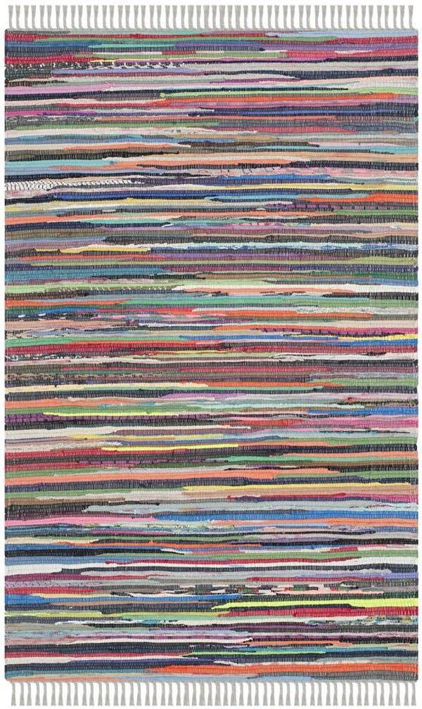 Safavieh Rag Rug 121 Hand Woven Cotton Rug RAR121M-4SQ
