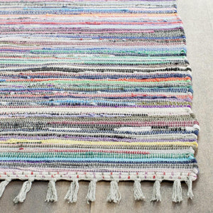 Safavieh Rag Rug 121 Hand Woven Cotton Rug RAR121M-4SQ
