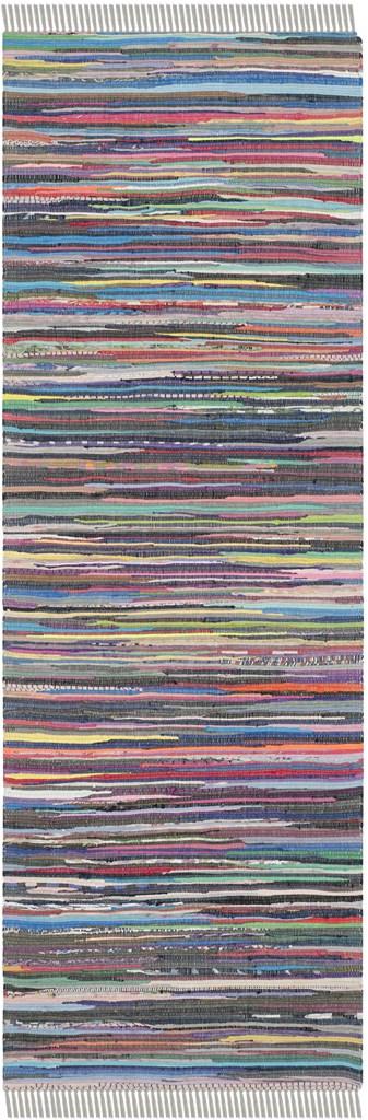 Safavieh Rag Rug 121 Hand Woven Cotton Rug RAR121M-4SQ