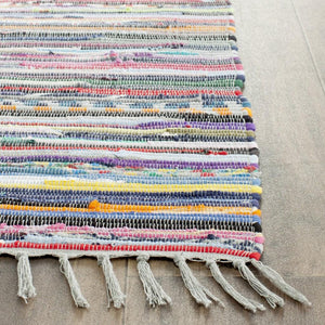 Safavieh Rag Rug 121 Hand Woven Cotton Rug RAR121M-4SQ