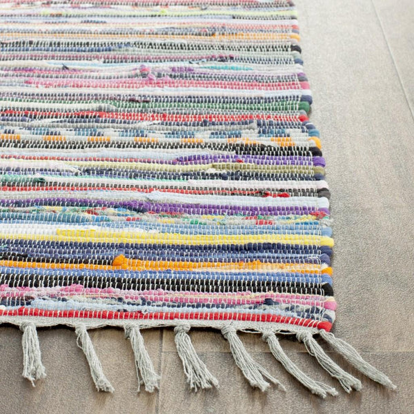 Safavieh Rag Rug 121 Hand Woven Cotton Rug RAR121M-4SQ