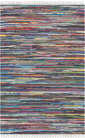 Safavieh Rag Rug 121 Hand Woven Cotton Rug RAR121M-4SQ