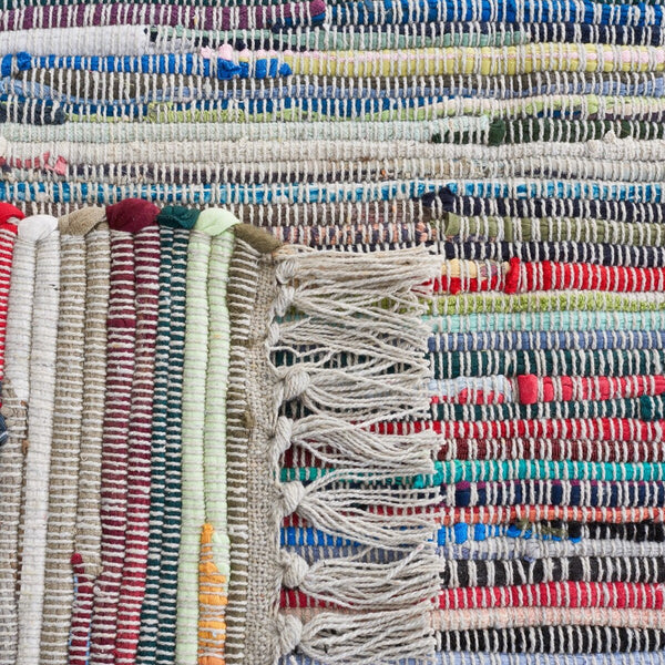 Safavieh Rag Rug 121 Hand Woven Cotton Rug RAR121M-4SQ