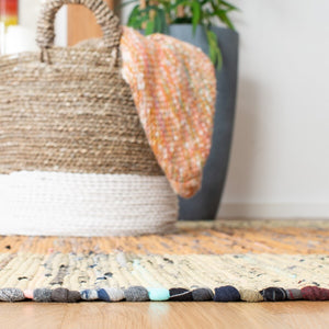 Safavieh Rag Rug 122 Flat Weave Cotton Rug RAR122P-9