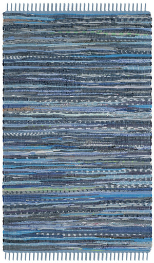 Safavieh Rag Rug 127 Hand Woven Cotton Rug RAR127B-4SQ