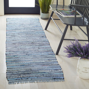 Safavieh Rag Rug 127 Hand Woven Cotton Rug RAR127B-4SQ
