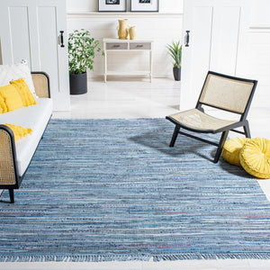 Safavieh Rag Rug 127 Hand Woven Cotton Rug RAR127B-4SQ