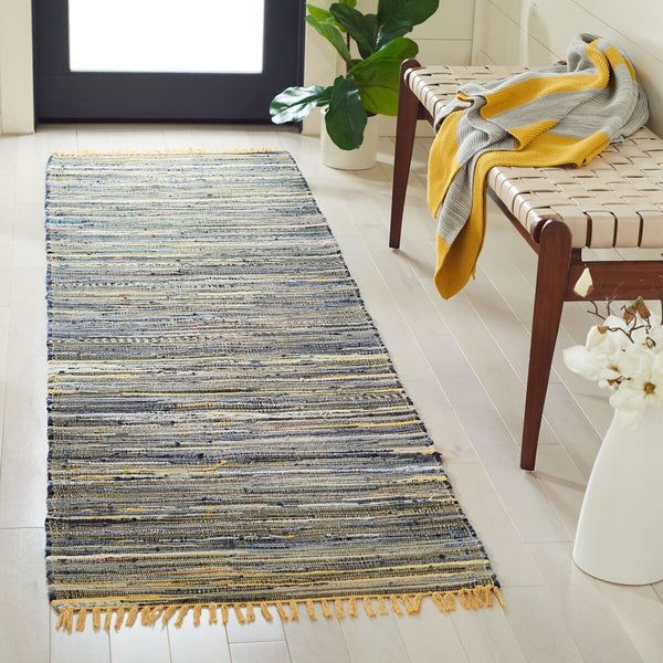 Safavieh Rag Rug 127 Hand Woven Cotton Rug RAR127H-4SQ