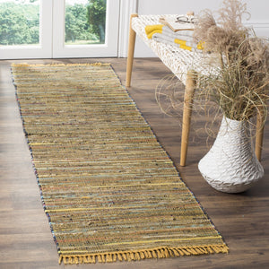 Safavieh Rag Rug 127 Hand Woven Cotton Rug RAR127H-4SQ