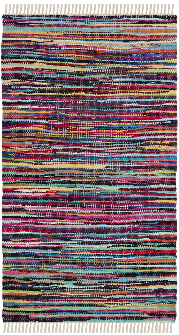 Safavieh Rag Rug 128 Hand Woven Cotton Rug RAR128G-4SQ