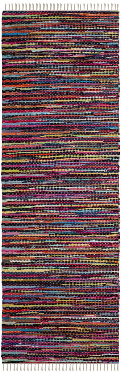 Safavieh Rag Rug 128 Hand Woven Cotton Rug RAR128G-4SQ