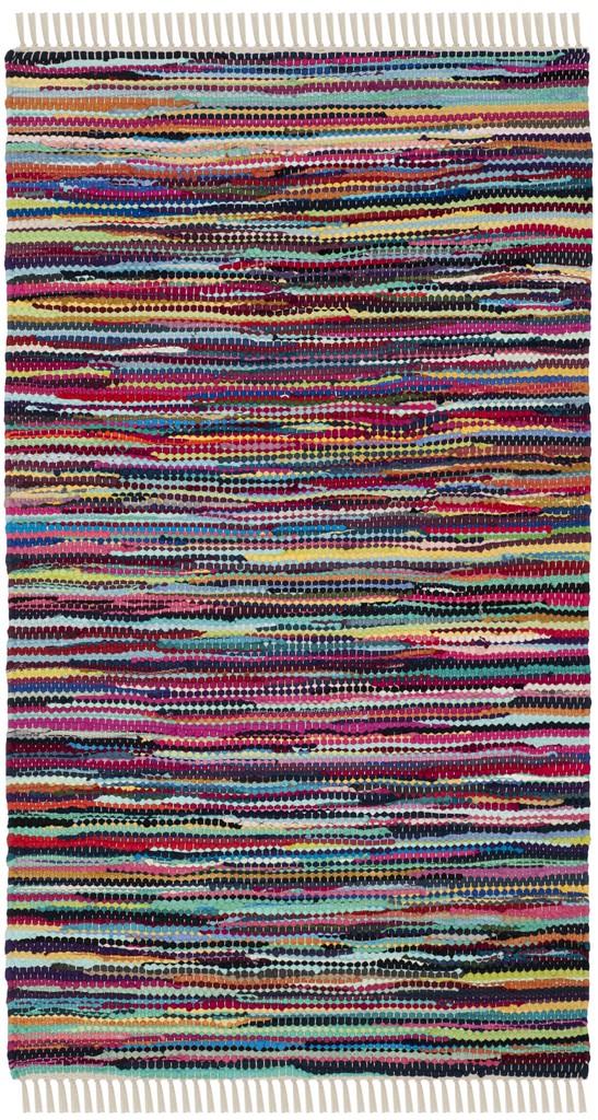 Safavieh Rag Rug 128 Hand Woven Cotton Rug RAR128G-4SQ