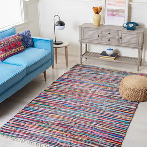 Safavieh Rag Rug 128 Hand Woven Cotton Rug RAR128G-4SQ