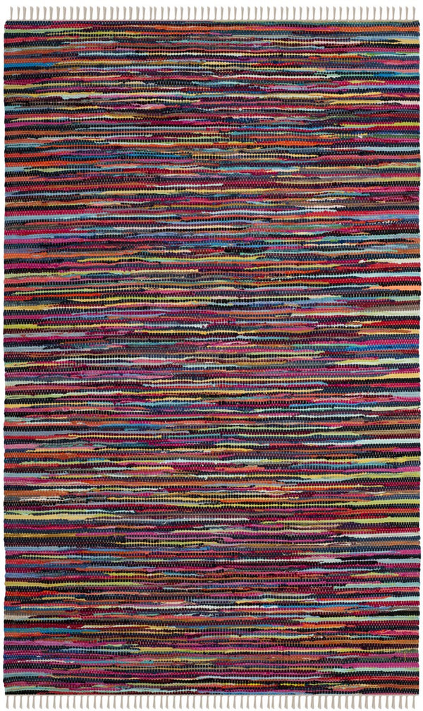 Safavieh Rag Rug 128 Hand Woven Cotton Rug RAR128G-4SQ