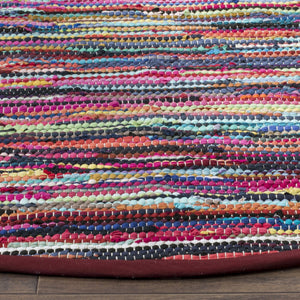 Safavieh Rag Rug 128 Hand Woven Cotton Rug RAR128G-4SQ