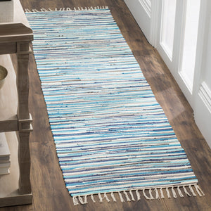 Safavieh Rag Rug 129 Hand Woven Cotton Rug RAR129C-4SQ