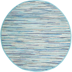 Safavieh Rag Rug 129 Hand Woven Cotton Rug RAR129C-4SQ