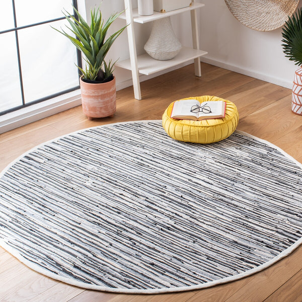 Safavieh Rag Rug 129 Hand Woven Cotton Rug RAR129Q-4SQ