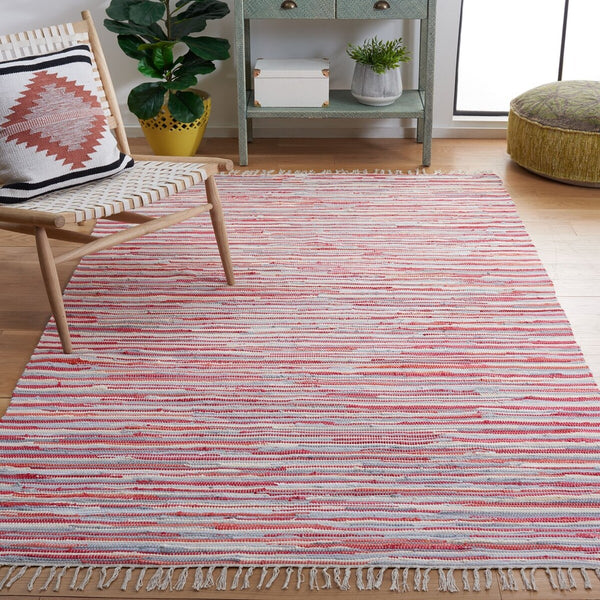Safavieh Rag Rug 129 Hand Woven Cotton Rug RAR129R-4SQ