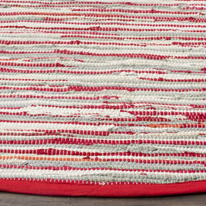 Safavieh Rag Rug 129 Hand Woven Cotton Rug RAR129R-4SQ