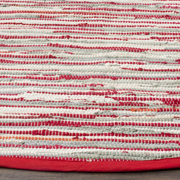 Safavieh Rag Rug 129 Hand Woven Cotton Rug RAR129R-4SQ