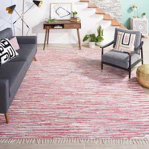 Safavieh Rag Rug 129 Hand Woven Cotton Rug RAR129R-4SQ