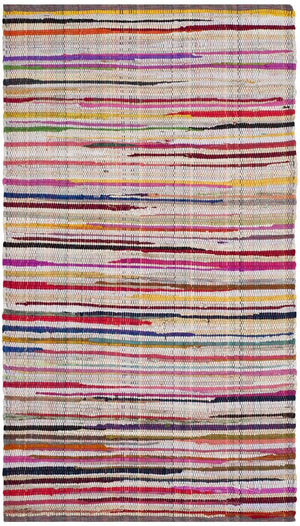 Safavieh Rag Rug 240 Hand Woven Cotton Rug RAR240A-4SQ