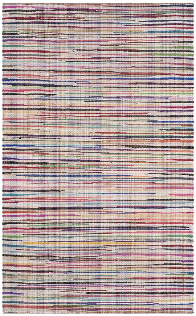 Safavieh Rag Rug 240 Hand Woven Cotton Rug RAR240A-4SQ