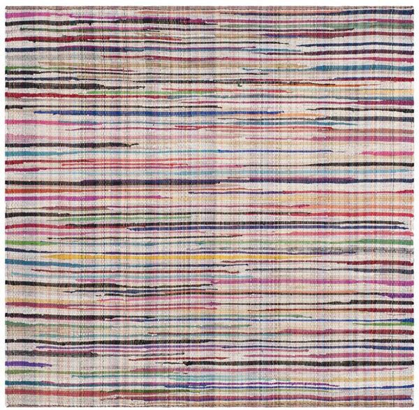 Safavieh Rag Rug 240 Hand Woven Cotton Rug RAR240A-4SQ