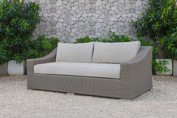VIG Furniture Renava Palisades Outdoor Beige Wicker Sofa Set VGATRASF-125-BGE