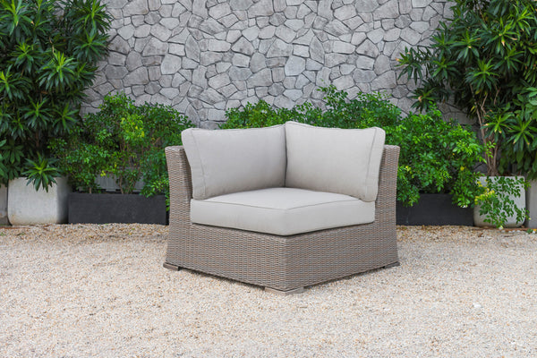 VIG Furniture Renava Pacifica Outdoor Beige Sectional Sofa Set VGATRASF-126-BGE
