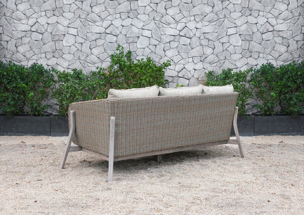 VIG Furniture Renava Carillo Outdoor Beige Wicker Sofa Set VGATRASF-148