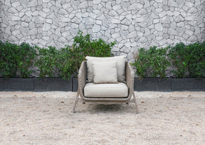 VIG Furniture Renava Carillo Outdoor Beige Wicker Sofa Set VGATRASF-148