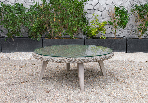 VIG Furniture Renava Carillo Outdoor Beige Wicker Sofa Set VGATRASF-148