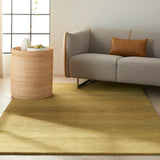 Nourison Calvin Klein Linear Glow GLO01 Handmade Woven Indoor only Area Rug Verbena 4' x 6' 99446136718