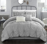 HALPERT SILVER QUEEN 6 Piece COMFORTER SET