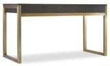 Hooker Furniture Curata Modern-Contemporary Tall Left/Right/Freestanding Desk in Rubberwood Solids with White Oak Veneers and Metal 1600-10473-DKW