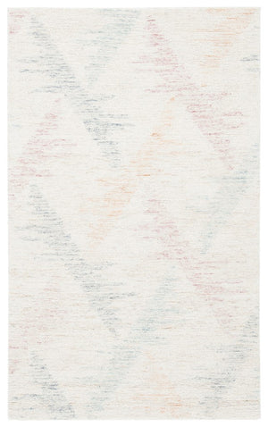 Rd103 Tufted 100% Wool Pile Contemporary Rug Ivory / Blue 100% Wool Pile RD103M-8