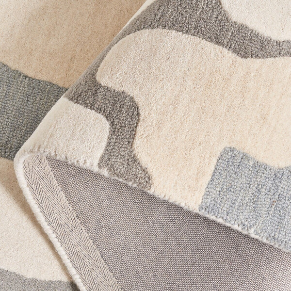 Safavieh Rodeo Drive 406 Hand Tufted Rug Ivory / Grey 8' x 10'