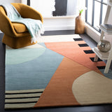Safavieh Rd863 Hand Tufted Wool Cotton with Latex Contemporary Rug RD863A-12SQ