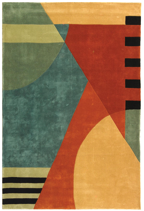 Safavieh Rd863 Hand Tufted Wool Cotton with Latex Contemporary Rug RD863A-12SQ