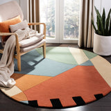 Safavieh Rd863 Hand Tufted Wool Cotton with Latex Contemporary Rug RD863A-12SQ